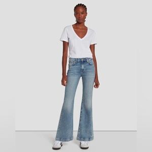 7 For All Mankind Luxe Vintage Dojo Flare Jeans